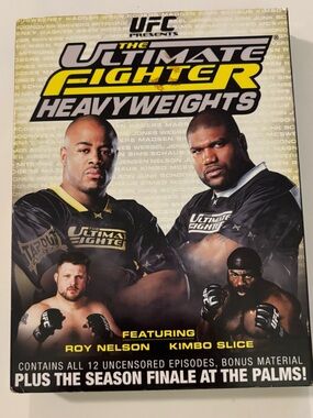 UFC The Ultimate Fighter Heavyweights DVD Yellow Black